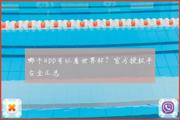 哪个app可以看世界杯？官方授权平台全汇总